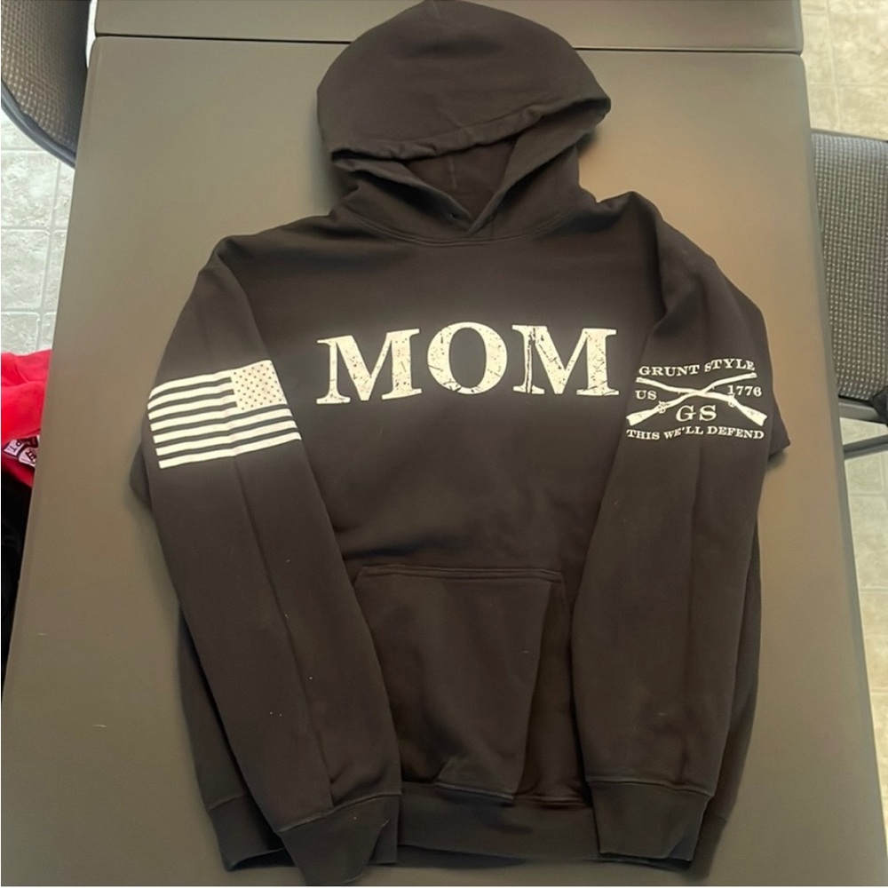🇺🇸 👚 Grunt Style “MOM” hoodie sweatshirt M 🇺🇸 - Picture 4 of 6